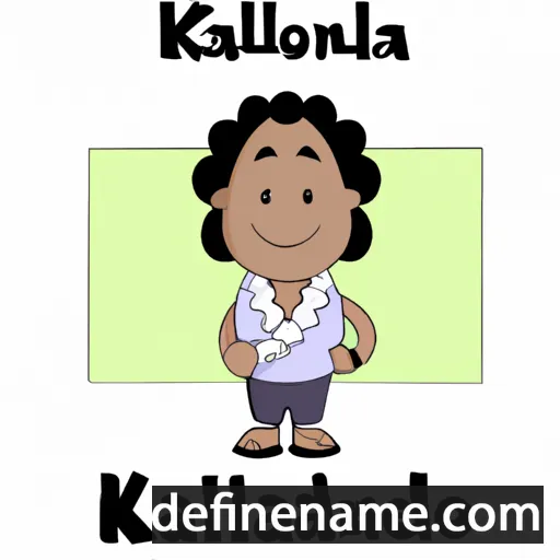 Kaleiokalani cartoon