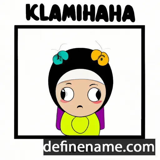 Kalimah cartoon