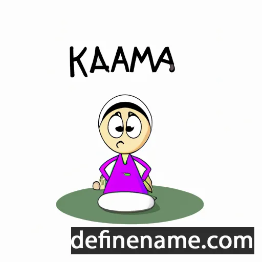 Kalma cartoon