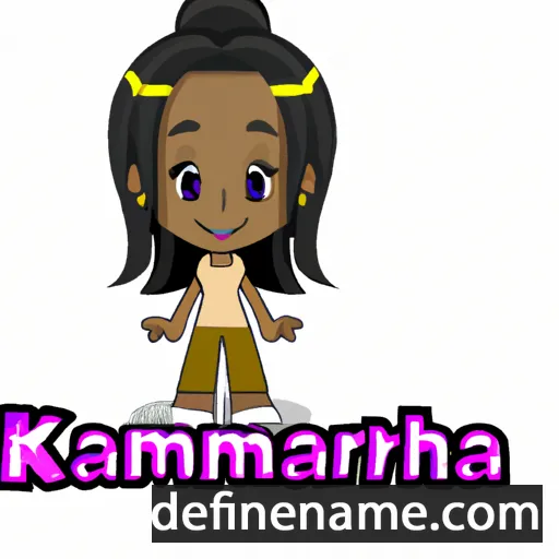 Kamariah cartoon