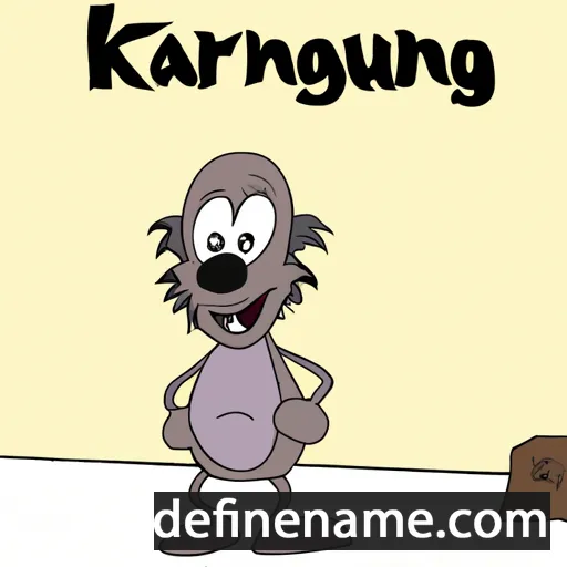 Kárungr cartoon