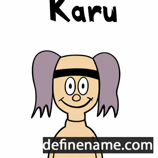 Käru cartoon