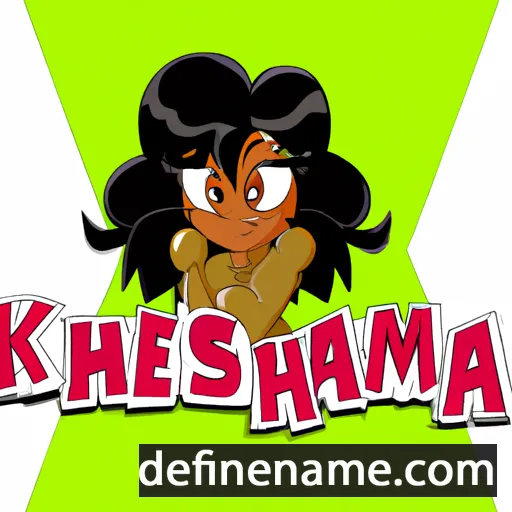 Kamesha cartoon