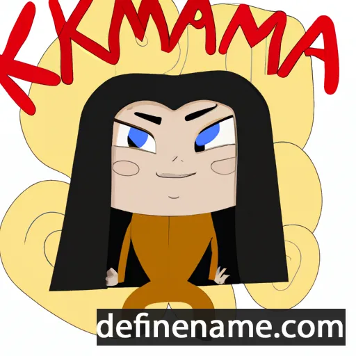 Kamika cartoon