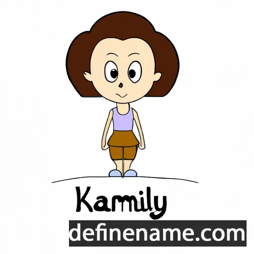 Kamilly cartoon