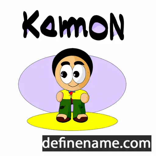 Kamoni cartoon