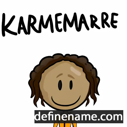 Kamrie cartoon