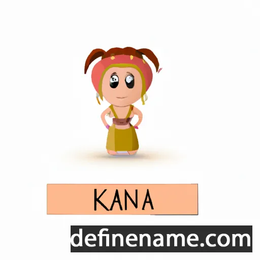 Kania cartoon