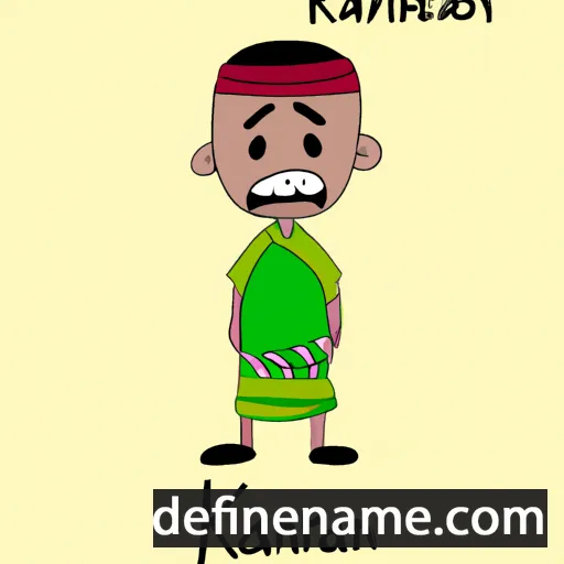 Kannarun cartoon