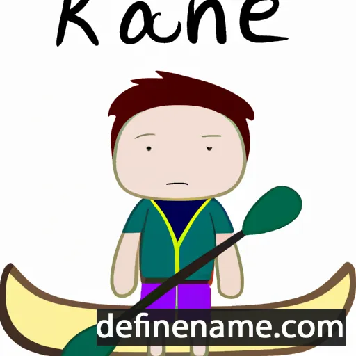 Kanoe cartoon