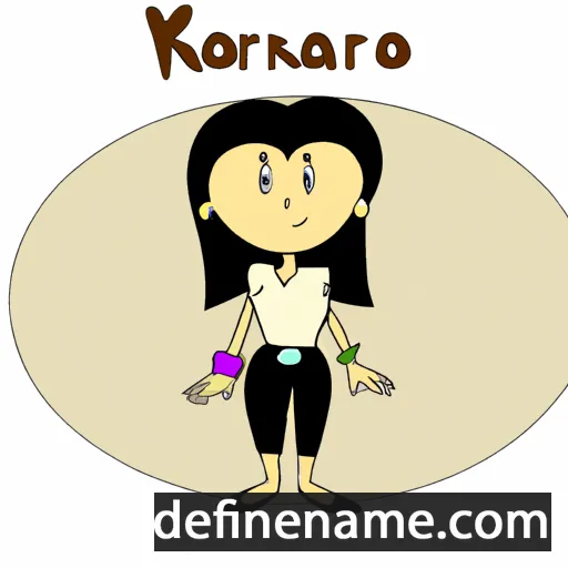 Kaorina cartoon