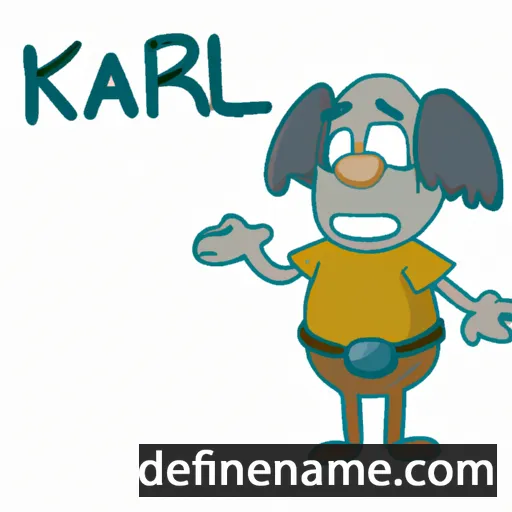 Karafil cartoon