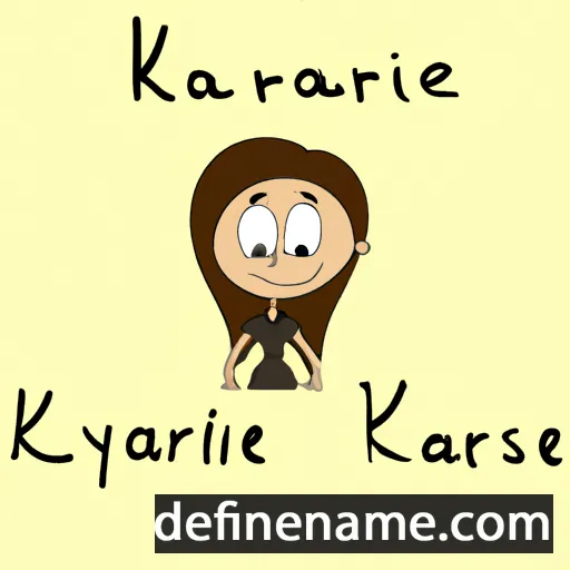 Karalyne cartoon