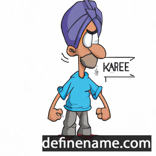 Karanjeet cartoon