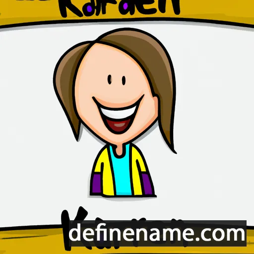 Karien cartoon