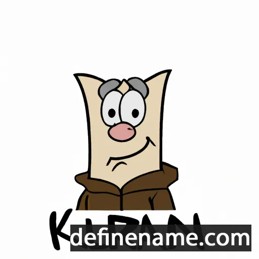 cartoon of the name Karlen