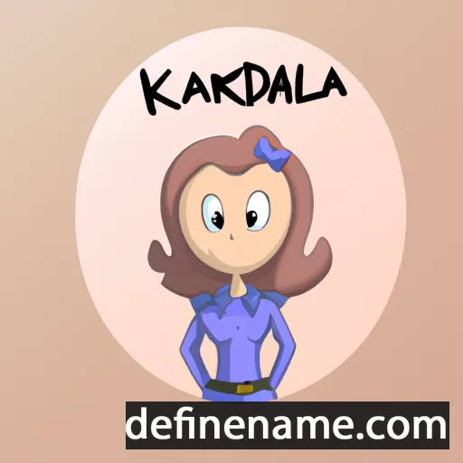 Karlinda cartoon