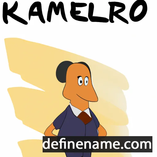 Karmelo cartoon