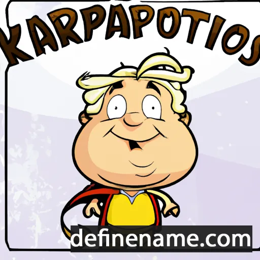 Karpokrates cartoon