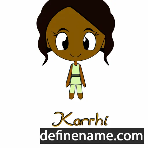 Karriah cartoon