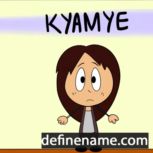 Karyme cartoon