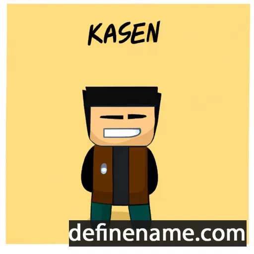 cartoon of the name Kasen