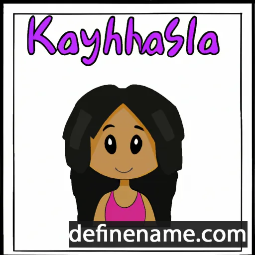 Kashayla cartoon