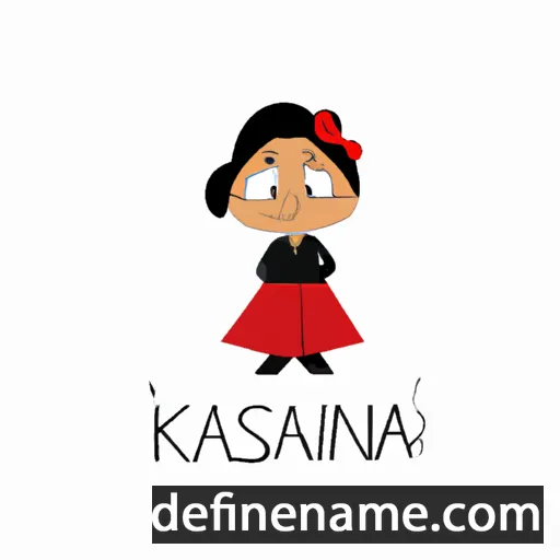 Kasinia cartoon