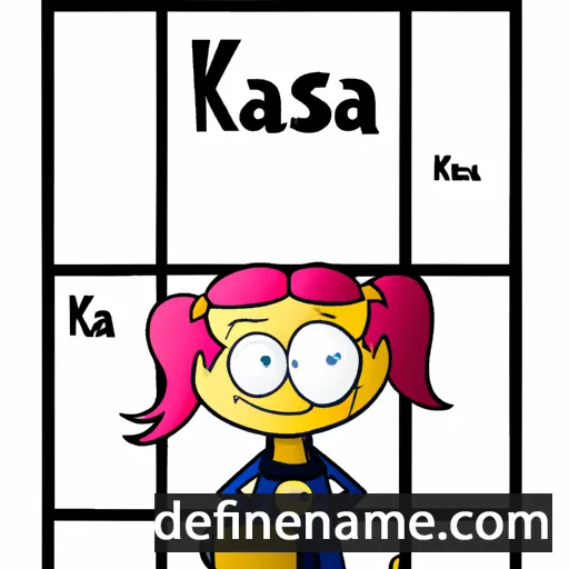 Kasza cartoon