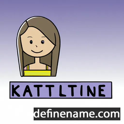 Kateline cartoon