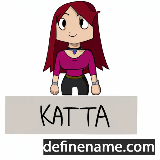 Katixa cartoon