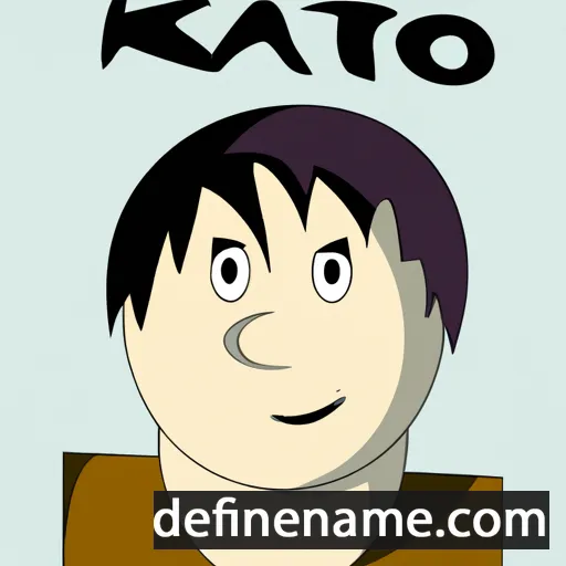 cartoon of the name Kato