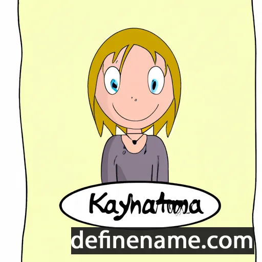 Katrynna cartoon