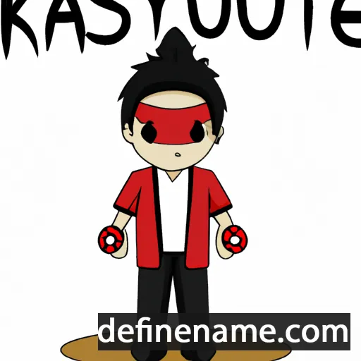 Katsuyuki cartoon