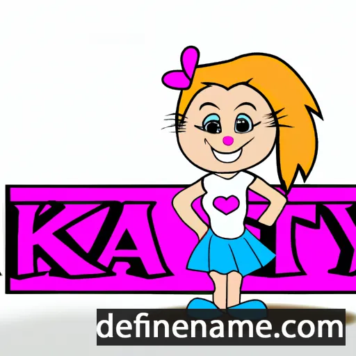 Katty cartoon