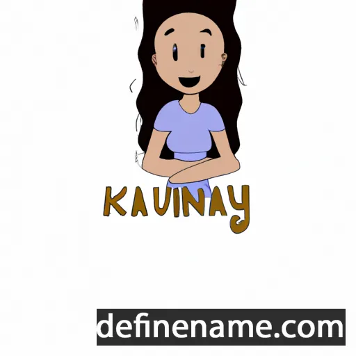 Kauany cartoon