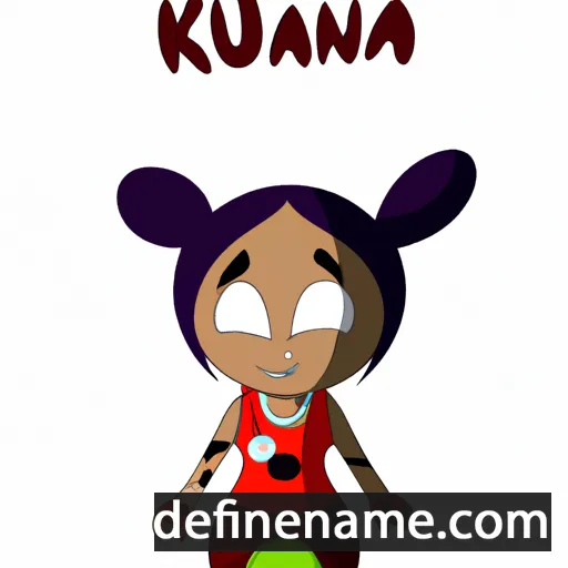 Kauna cartoon