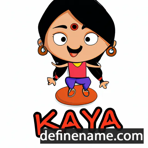 Kavya cartoon