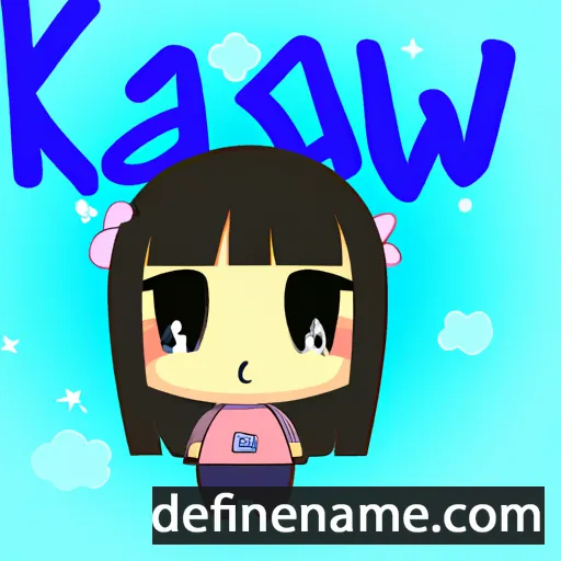 Kawaii cartoon