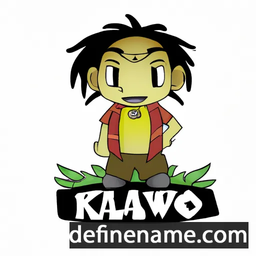 Kawelo cartoon