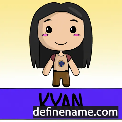 Kayana cartoon