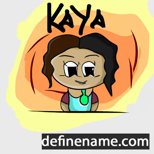 Kayda cartoon