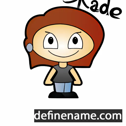 Kayde cartoon