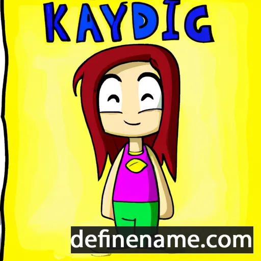 Kaydi cartoon