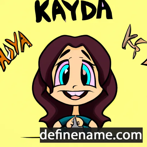 Kaydra cartoon