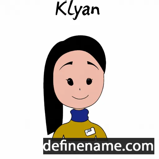 Kayelin cartoon