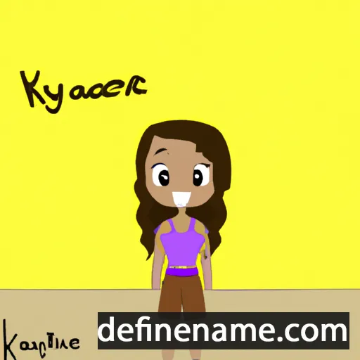 Kayiane cartoon