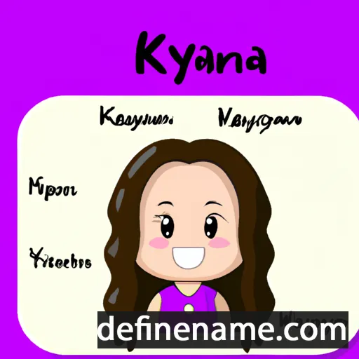 Kayliana cartoon