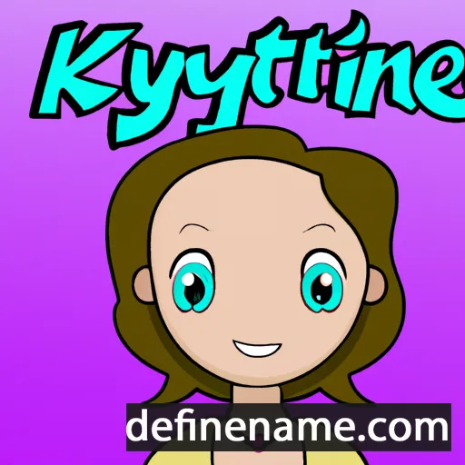 Kaytlynne cartoon