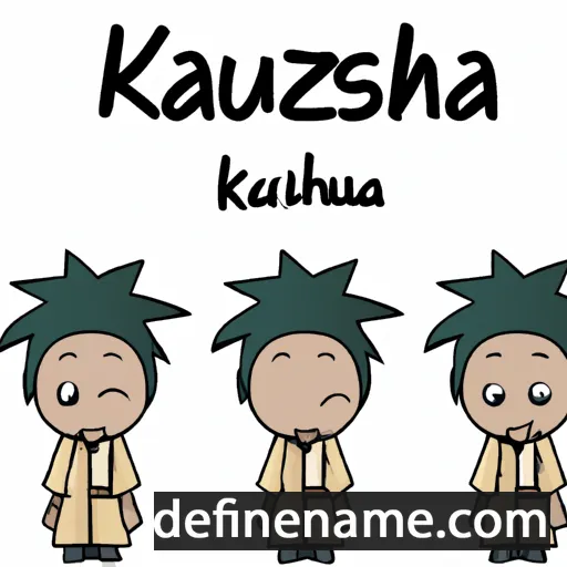 Kazuhisa cartoon